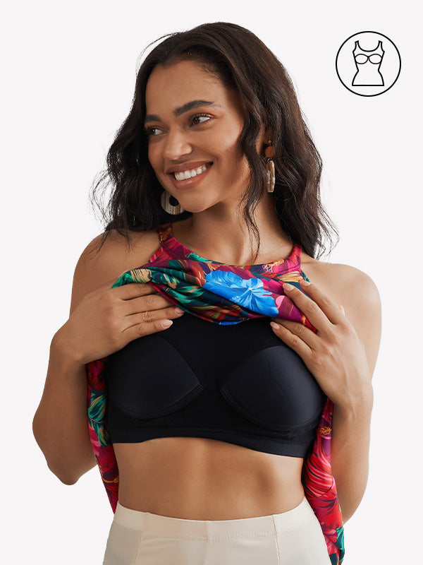 Anyfitting Women’s Beach Sundress Built-In Bra Dress